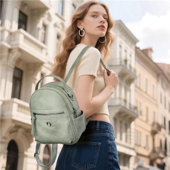Mini Backpack Purse for Women Fashion Cute Small Travel Backpacks Daypacks main image 7